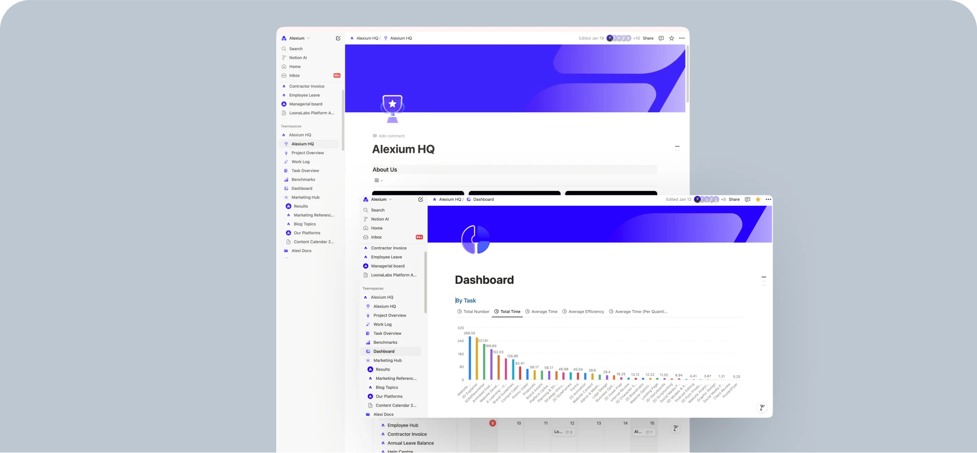 Alexium Notion Optimisation Strategy