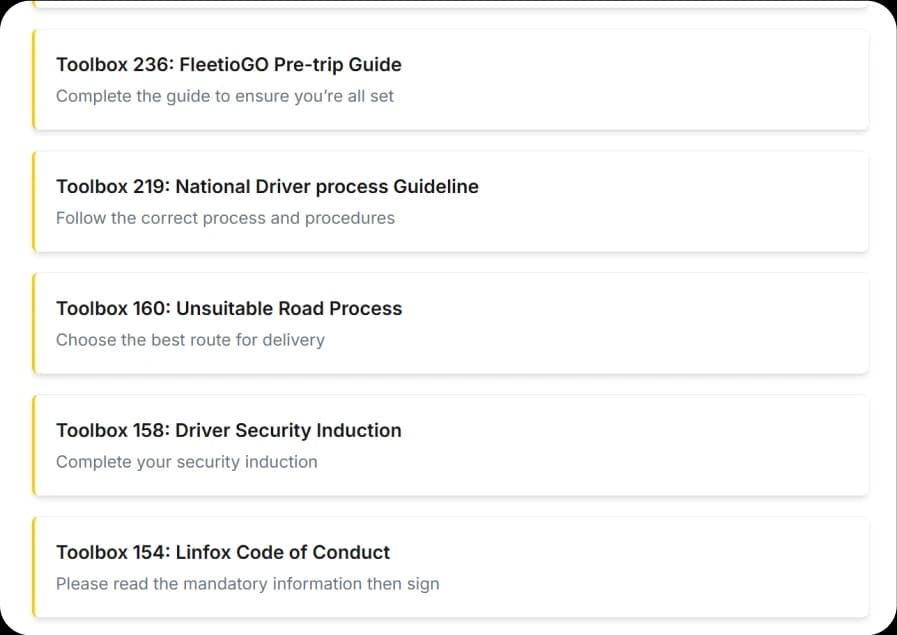 RTO97 Knowledge Base - Process Guidelines